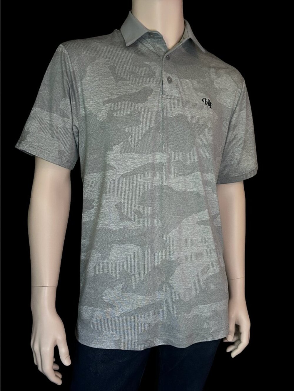 Under Armour The Playoff Polo Golf Shirt Top Camo Jaquard Pro Shop Logo NWT